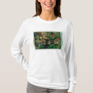 T-shirt La pente à Mt. LoweMt. Lowe, CA