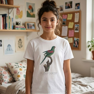 T-shirt La Perruche à gorge rouge 