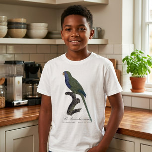 T-shirt La Perruche souris / Monk Parakeet