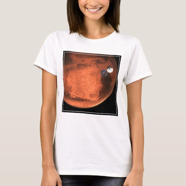 T-shirt La Persévérance Rover Abandonne Son Étape De Crois (Devant)