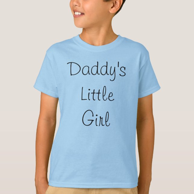 T-shirt La petite fille de papa (Devant)