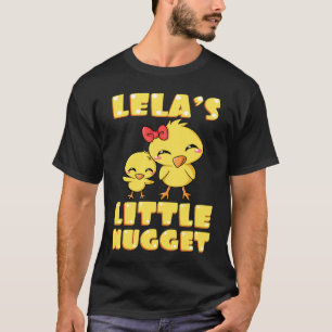 T-shirt La petite nugget de Lela amoureuse des poules gran