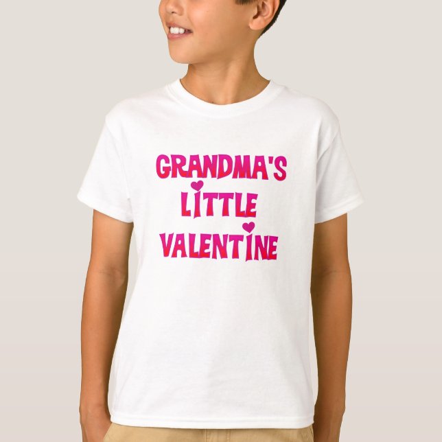 T-shirt La petite Saint-Valentin de grand-mère (Devant)