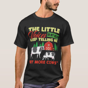 T-shirt La Petite VoIe Dans Ma Tête Continue À Me Dire Obt
