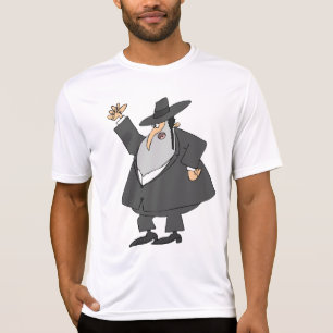T-shirt La pièce en t active des hommes fâchés de Rabbi