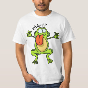T-shirt La pièce en t aliénée d'hommes de grenouille