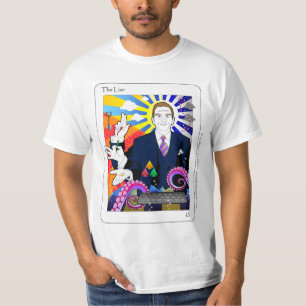 T-shirt La pièce en t blanche du menteur (TM)