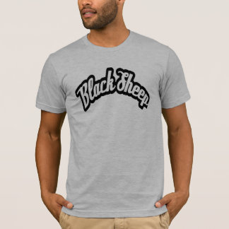 T-shirt La pièce en t classique de moutons noirs