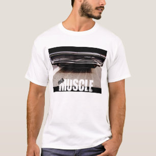 T-shirt La pièce en t de 1968 hommes de muscle