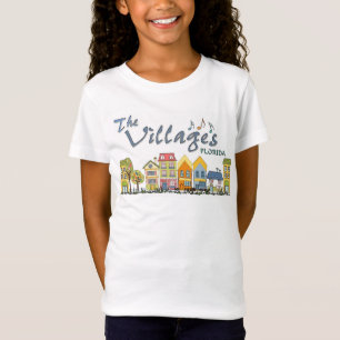 T-Shirt La pièce en t de filles de la communauté de la