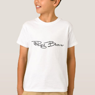 T-SHIRT LA PIÈCE EN T DE PORTEUR D'ALLIANCES