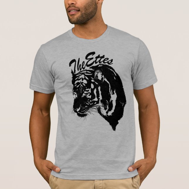T-shirt La pièce en t de tigre d'Ettes (Devant)