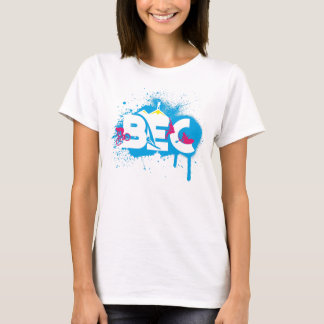 T-shirt La pièce en t décontractée spécifique des femmes