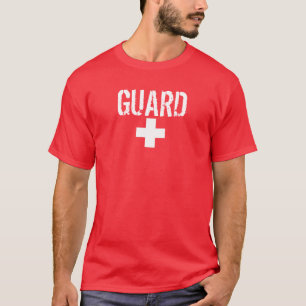 T-SHIRT LA PIÈCE EN T DES FEMMES DE GARDE DE MAÎTRE NAGEUR