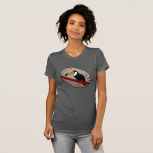T-shirt La pièce en t des femmes "de locomotion