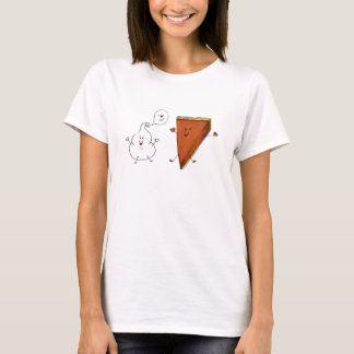 T-shirt La pièce en t des femmes Whippy et de citrouille
