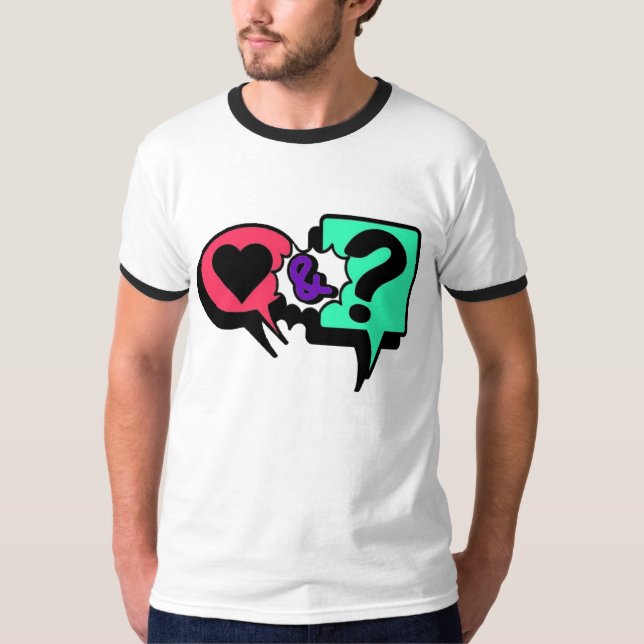 T-shirt La pièce en t des hommes (Devant)