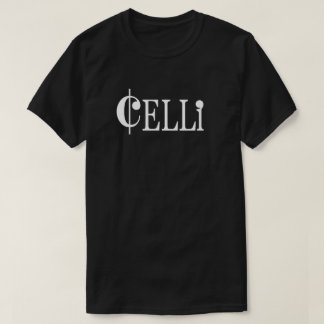 T-shirt La pièce en t des hommes de base de violoncelles