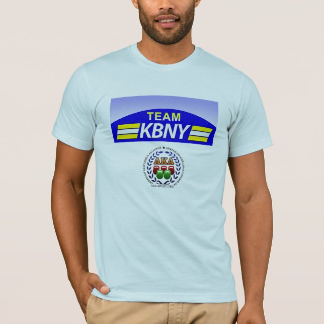 T-shirt La pièce en t des hommes de KBNY (Devant)