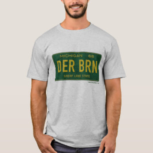 T-shirt La pièce en t des hommes de plat de Dearborn 1968