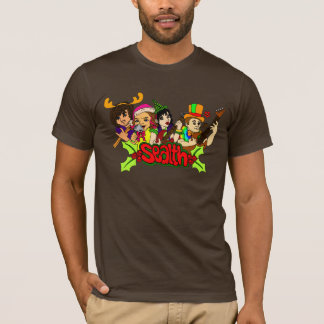 T-shirt La pièce en t des hommes de Sealth de vacances