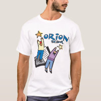La pièce en t des hommes d'école d'Orion
