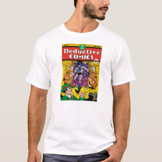 T-shirt La pièce en t des hommes déductifs des bandes
