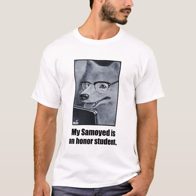 T-shirt La pièce en t des hommes d'étudiant d'honneur de (Devant)