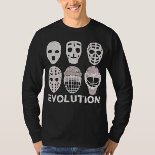 T-shirt La pièce en t des hommes d'évolution de masque d