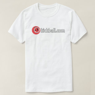 T-shirt La pièce en t des hommes - Kickball.com Wordmark