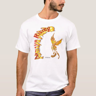 T-shirt La pièce en t des hommes se levants toujours de