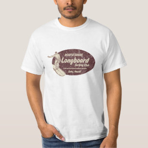 T-shirt La pièce en t des hommes surfants de club