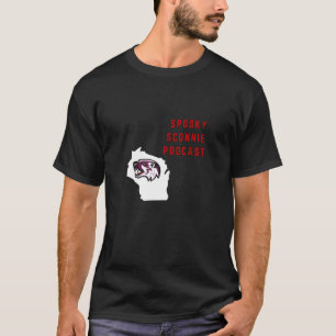 T-shirt La pièce en t éffrayante des hommes de Podcast d