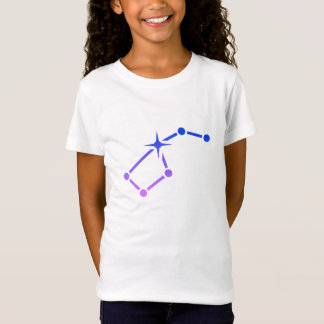 T-Shirt La pièce en t étoilée de la fille
