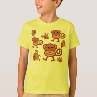 T-shirt La pièce en t graphique de l'enfant de Munky