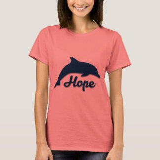 T-shirt La pièce en t inspirée des femmes de dauphin