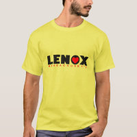 La pièce en t jaune des hommes de Luv Lenox©