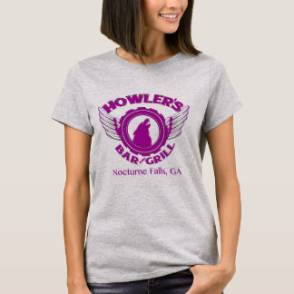 T-shirt La pièce en t Slouchy de l'hurleur
