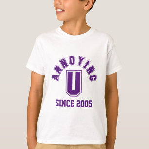 T-shirt La pièce en t vous de la fille ennuyeux drôle,