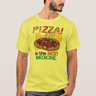 T-shirt La pizza est la meilleure médecine