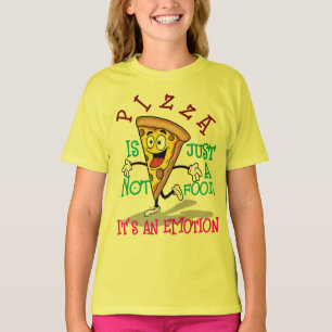 T-shirt La pizza n'est pas juste un aliment, c'est une émo