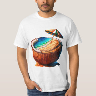T-shirt La plage de cacahuètes