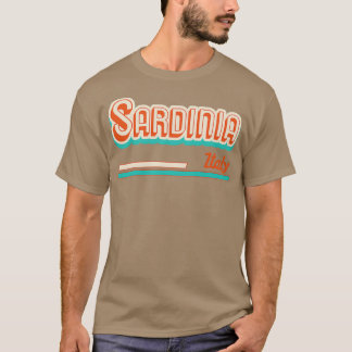 T-shirt La plage de surf de la Sardaigne Italie