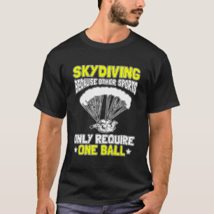 T-shirt La Plongée En Ciel Parce Que Les Autres Sports Ne