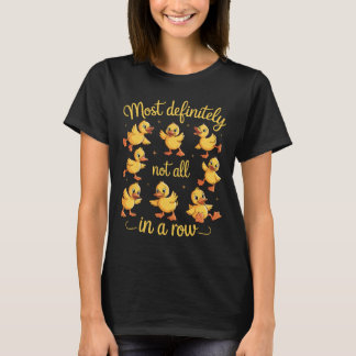 T-shirt La plupart certainement pas tous alignés drôles ca