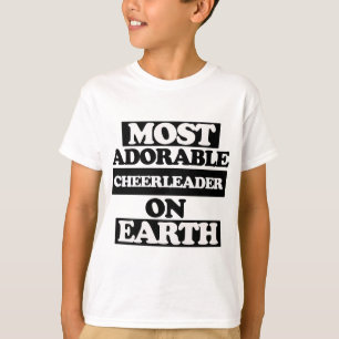 T-shirt La plupart de pom-pom girl adorable