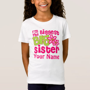 T-Shirt La plus grande chemise verte rose personnalisée de