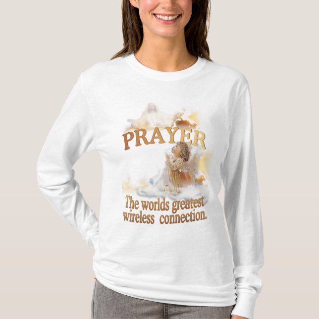 T-shirt La plus grande connexion sans fil des mondes (Devant)