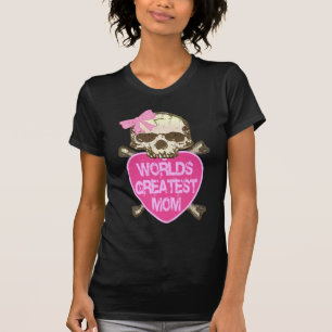 T-shirt La plus grande maman du monde gothique