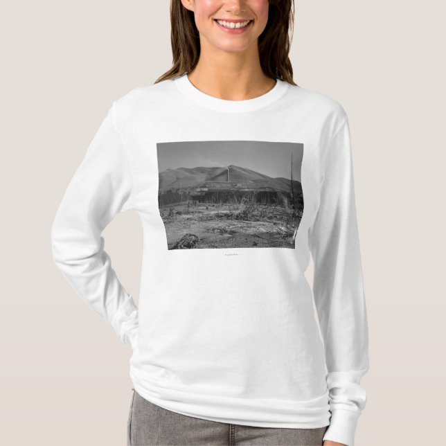 T-shirt La plus grande mine d'avance dans le monde - (Devant)